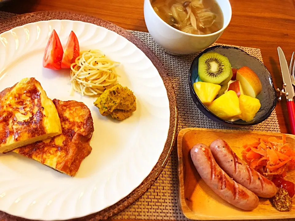 休日のブランチ〜フレンチトースト〜|Nana🐾さん