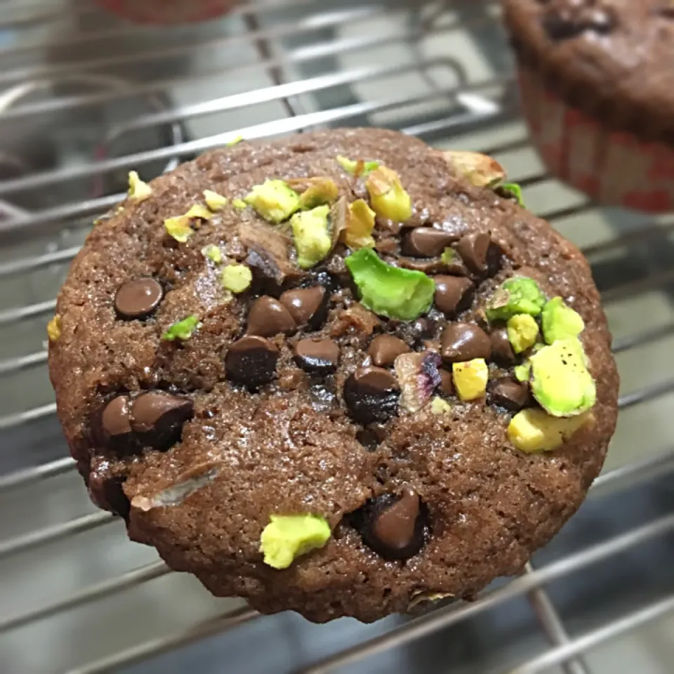 Double chocolate chip muffin|sharon teoさん