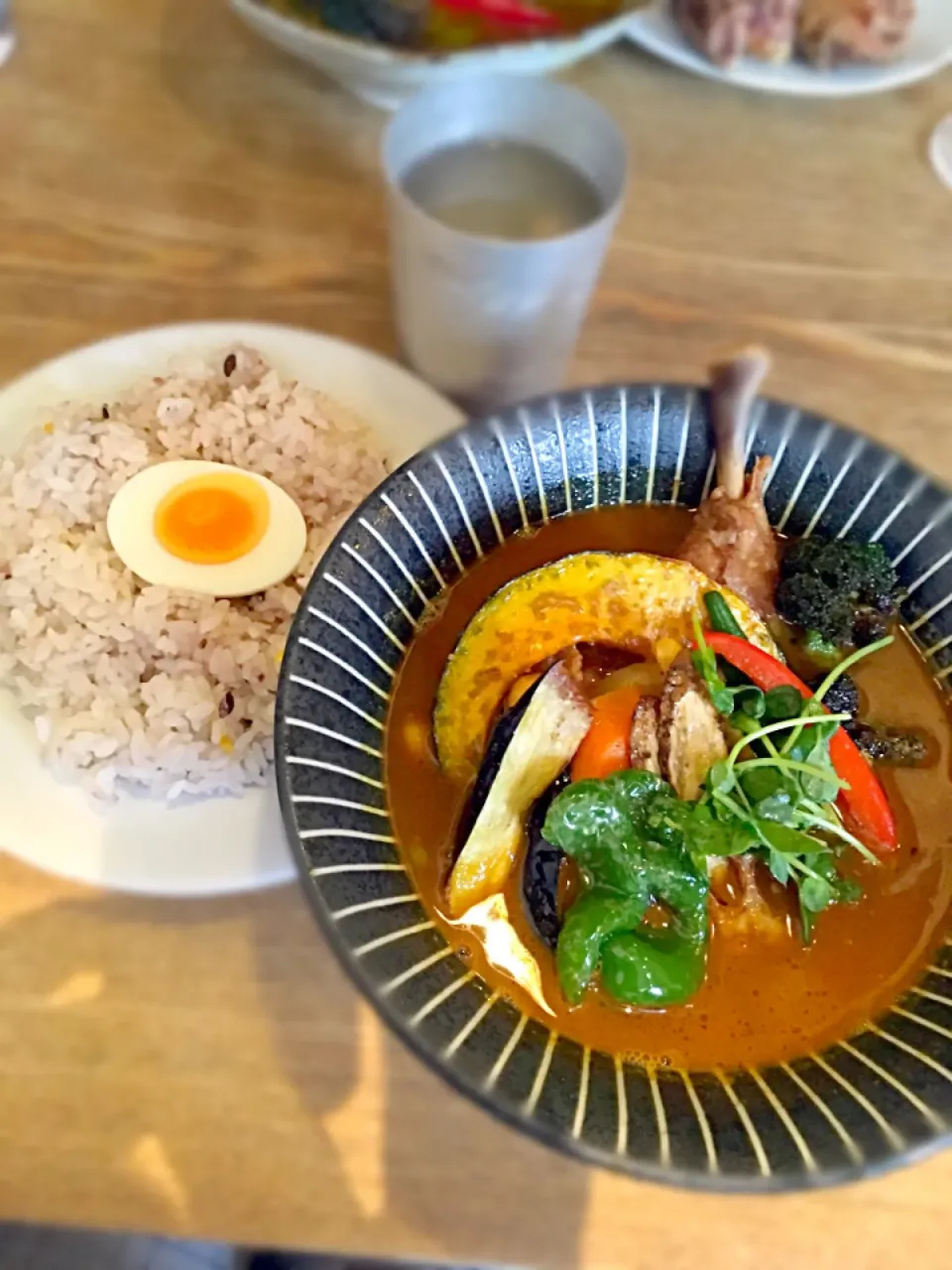 下北沢のポニピリカでスープカレー♪|うーろんさん