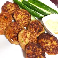 照り焼き枝豆とうふハンバーグ|デンファレさん