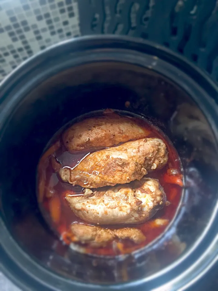 Slow cooker chicken fajitas|Andy Harban-Ridlerさん