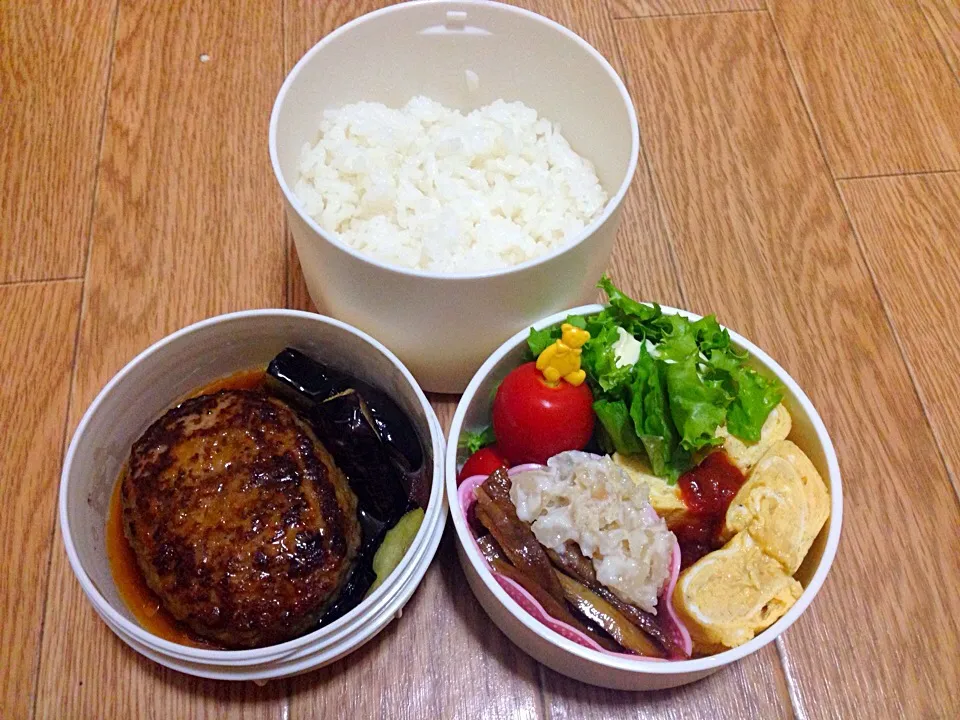 Snapdishの料理写真:旦那ちゃん弁当♥️|ちゃびきゅさん