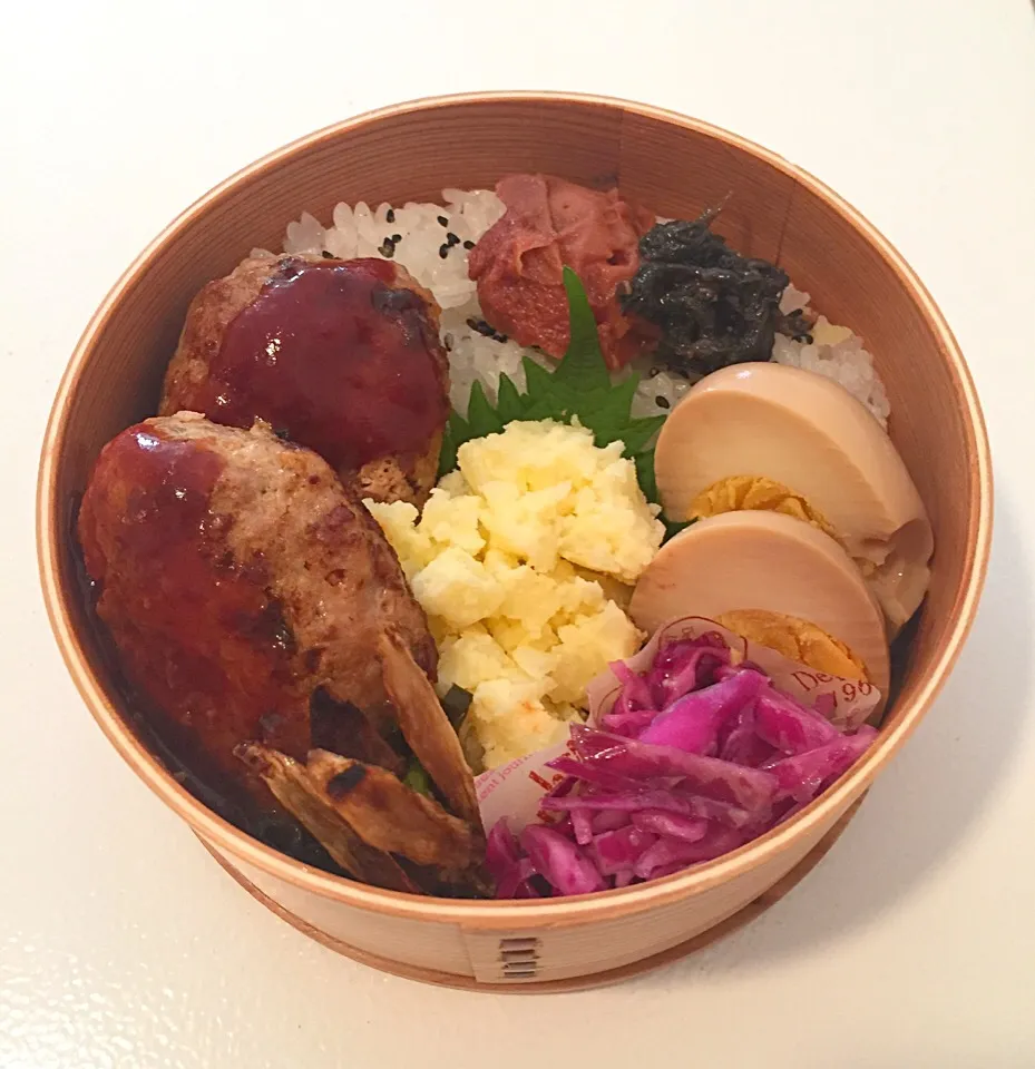 Snapdishの料理写真:曲げわっぱ ❄︎ お弁当|sonoさん