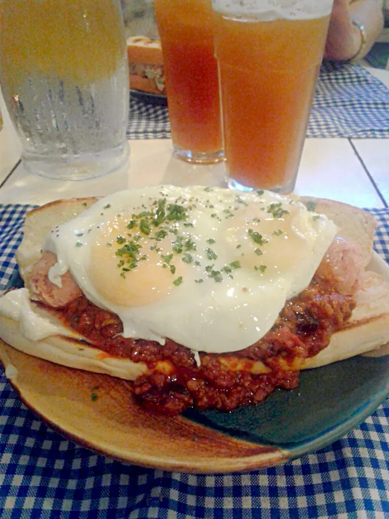 chili con carne sandwich|bonnieさん