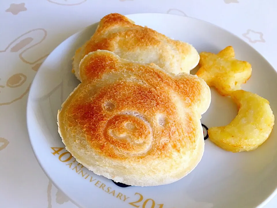 カレーパンメーカーでホットサンド❃ピザ味❃|tokkoさん