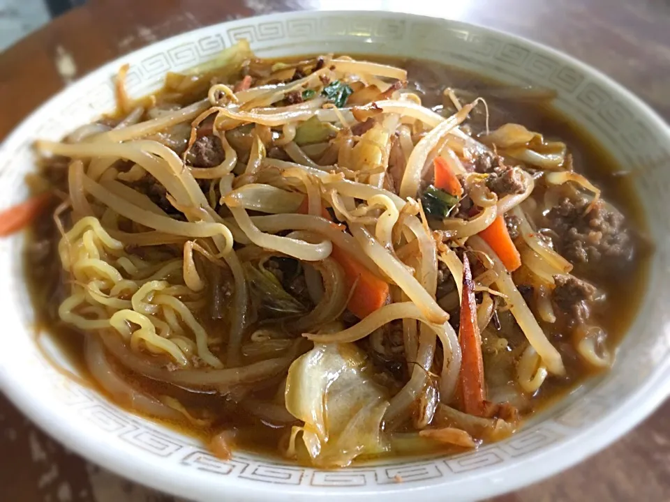 ピリ辛味噌ラーメン！|長谷川盛夏さん