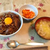 カルビ丼定食|つーちゃんさん