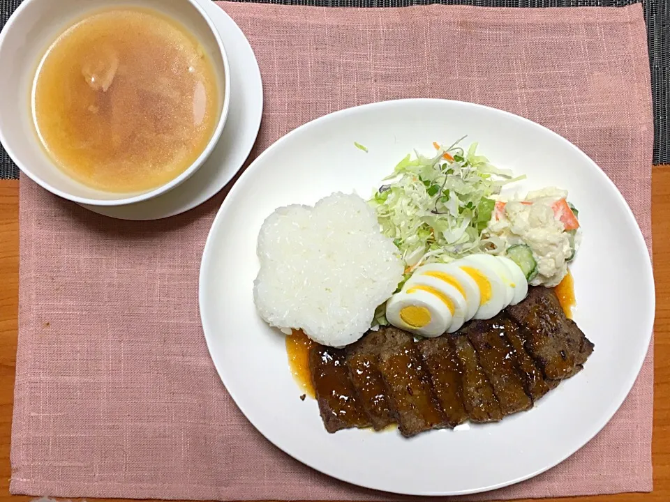 Snapdishの料理写真:ステーキ擬き|ゆみっこのお豆さんさん