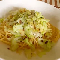 アンチョビとキャベツのパスタ|ななままさん