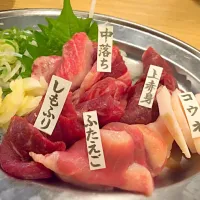 Snapdishの料理写真:馬刺し|はる吉さん