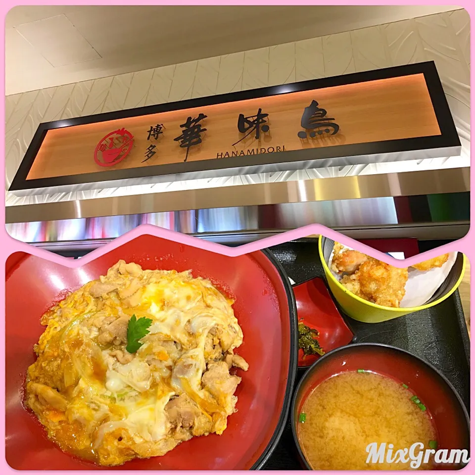 博多 華味鳥🐓親子丼と唐揚げ|kiroさん