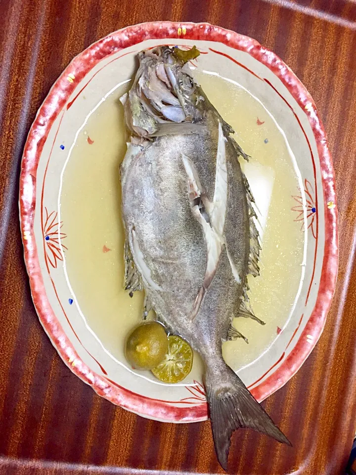 釣ったアイゴ（エーグヮー）のマース煮（塩煮）|せいりょうさん