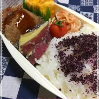 Snapdishの料理写真:１０月４日  息子弁当⚾︎|sesamiさん