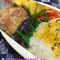 Snapdishの料理写真:１０月７日  息子弁当⚾︎|sesamiさん