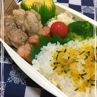 Snapdishの料理写真:１０月８日  息子弁当⚾︎|sesamiさん