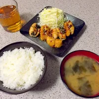 Snapdishの料理写真:ササミの大葉巻完成！|しょーまさん