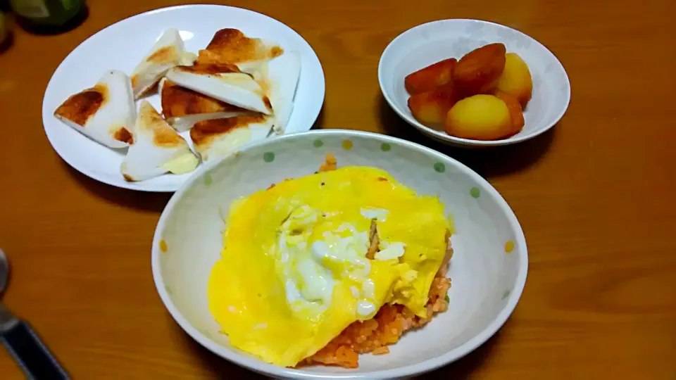 今日の夕飯！オムライス|まりさん