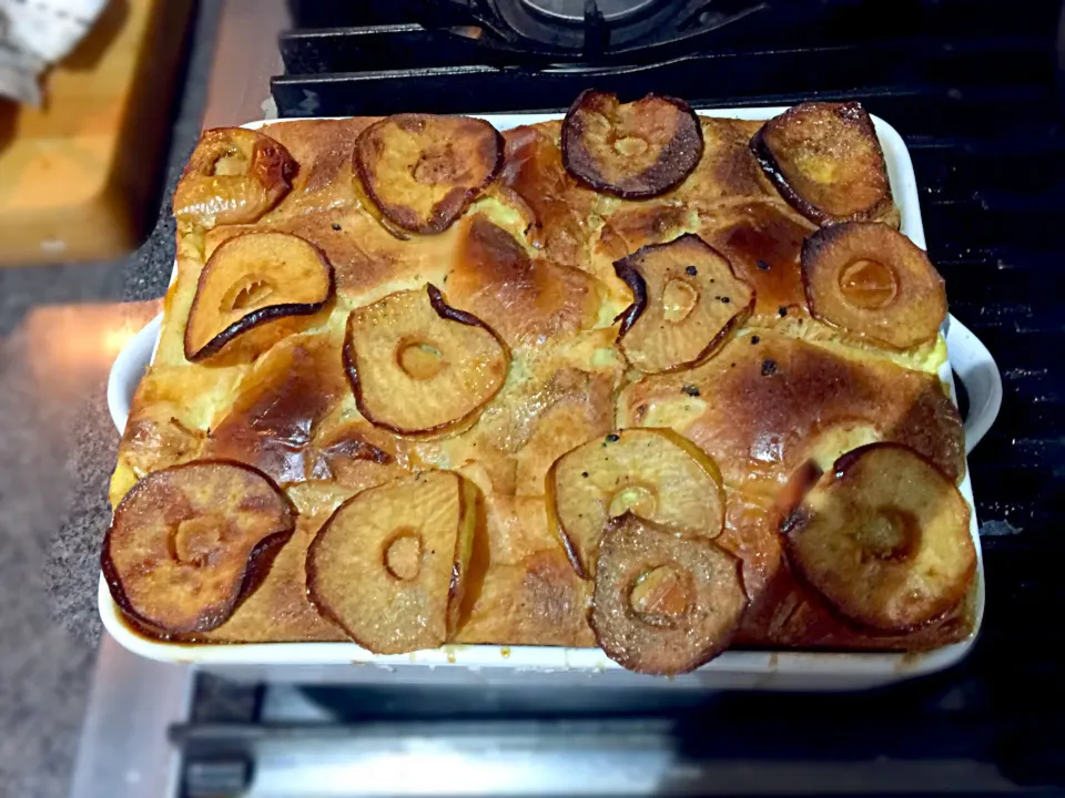 Toffee apple bread pudding|Andy Harban-Ridlerさん