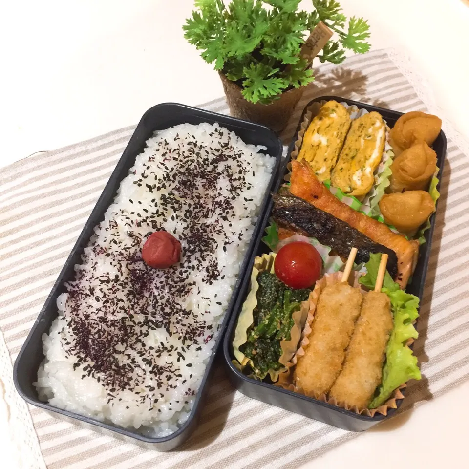 10/11❤︎主人の日の丸弁当❤︎|Makinsさん