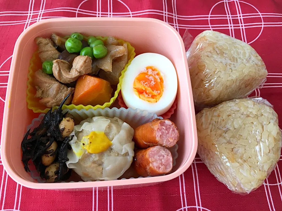 今日のお昼は、昨日の残りものでお弁当😋❣️|らいとさん