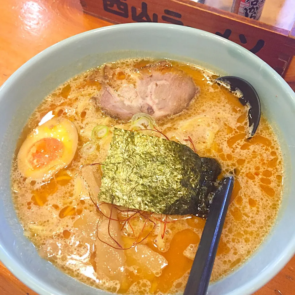 海老味噌ラーメン|こじゅわいさん