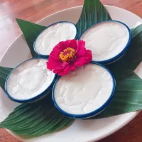 Steamed Pandanus Cake #thaidessert #thaifood|itsmecaramelさん