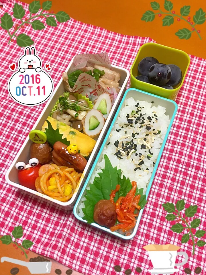 Snapdishの料理写真:高2娘のお弁当|Chiekoさん