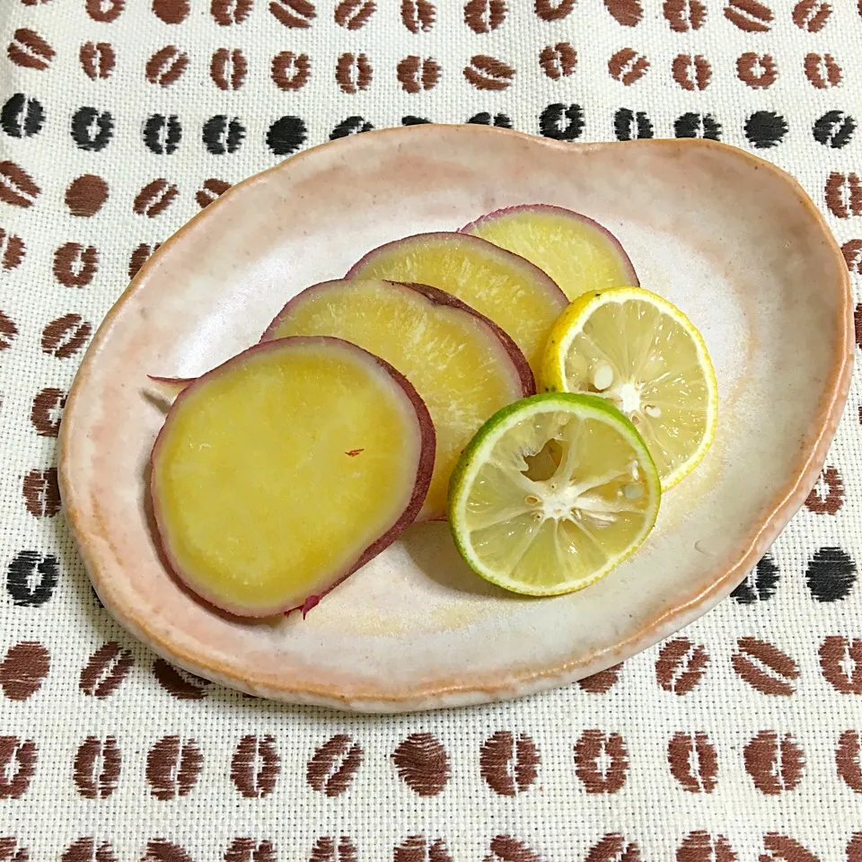 さつまいものすだち煮|あさかさん