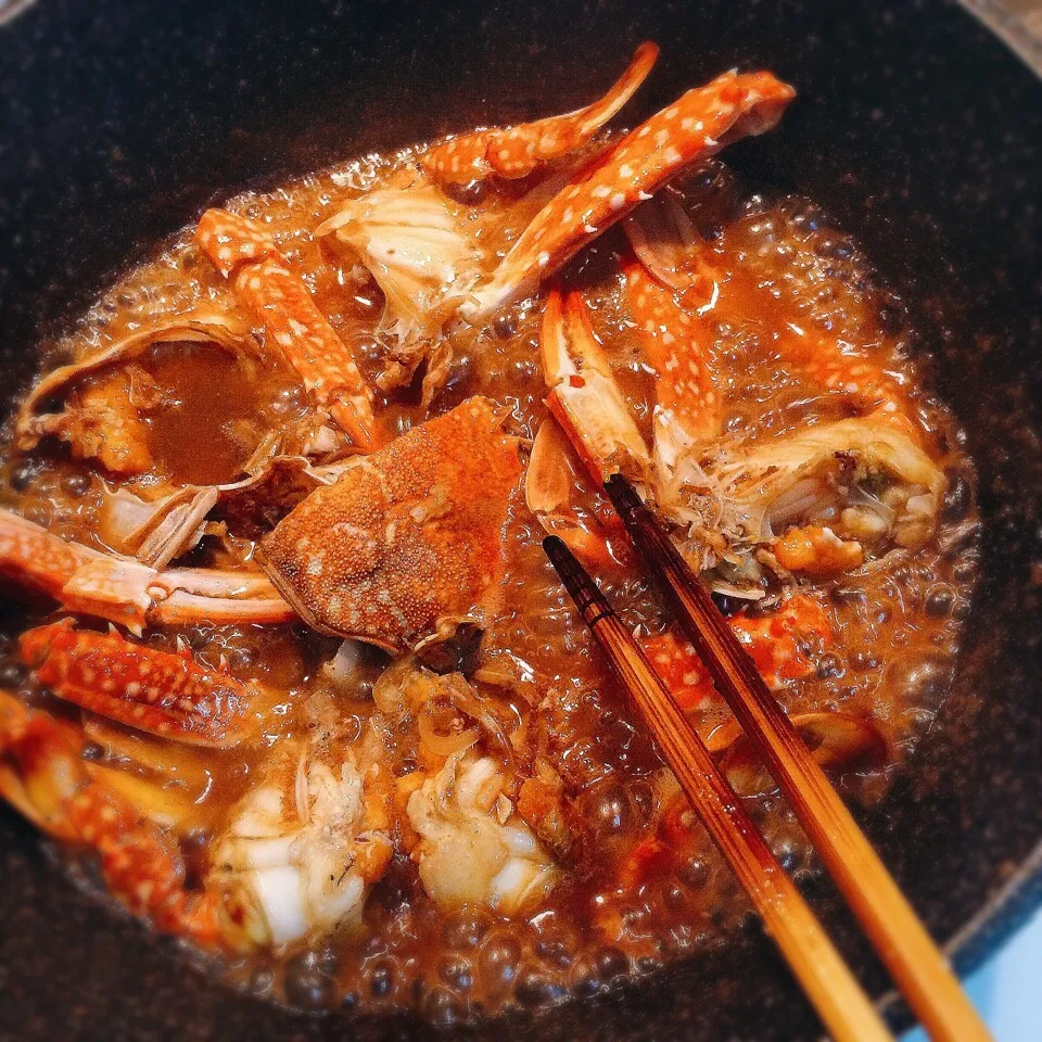 blue crab with tamarind sauce|✨LovelyTeddy ✨さん