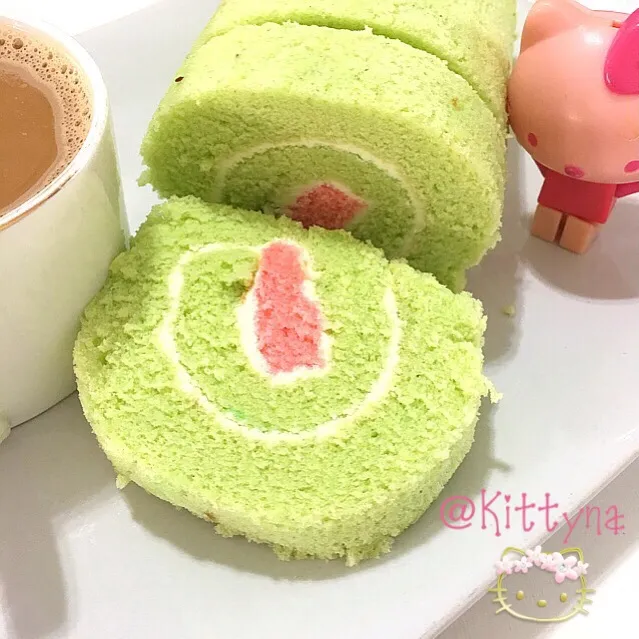 💚 Pandan Rolls 💗|🎀Kittyna🌸さん