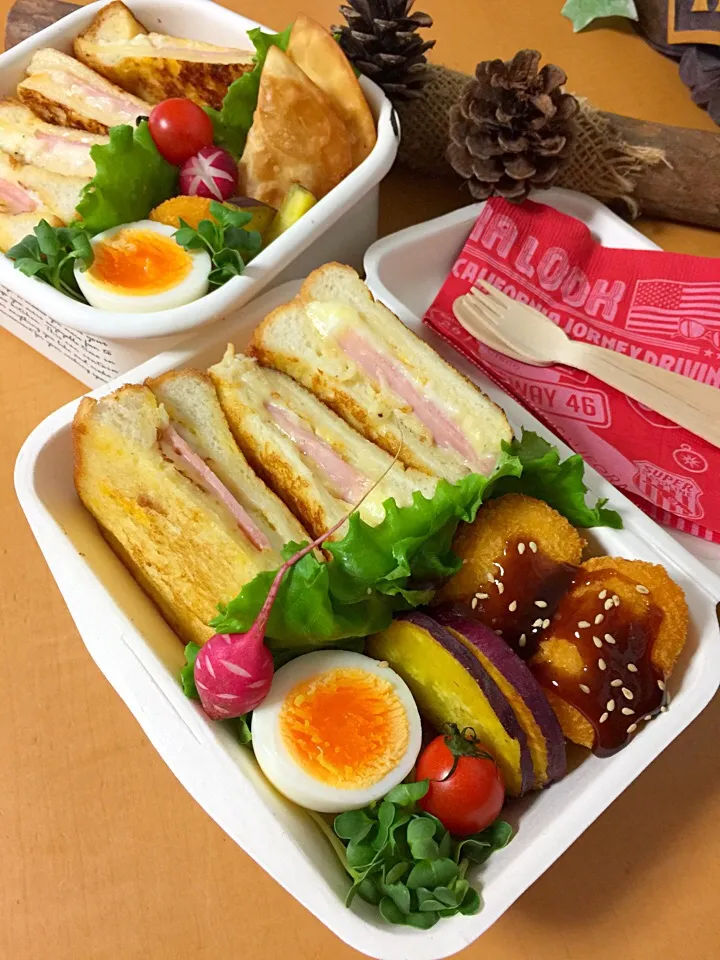 クロックムッシュ弁当|サリーさん