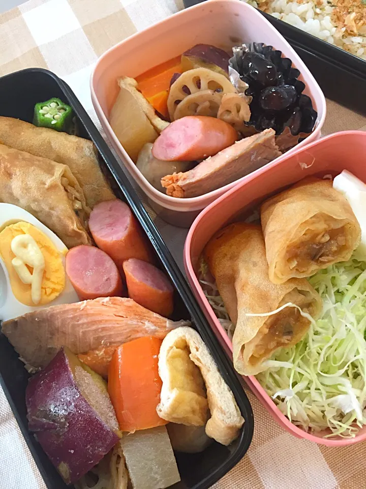 Snapdishの料理写真:今日のお弁当|chiinaさん