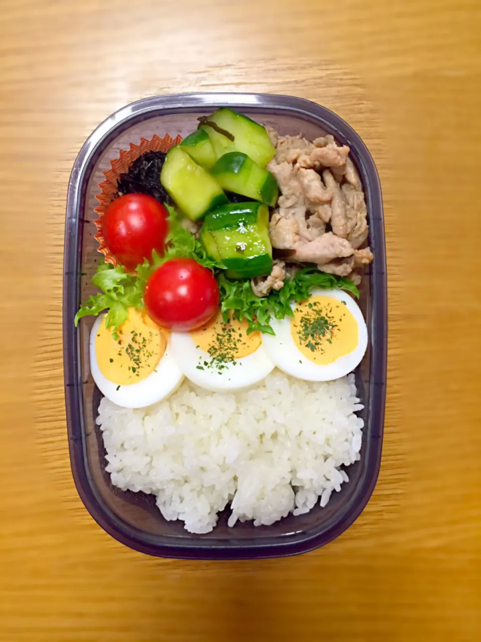 節約〜生姜焼き弁当🍀|まめごろうさん