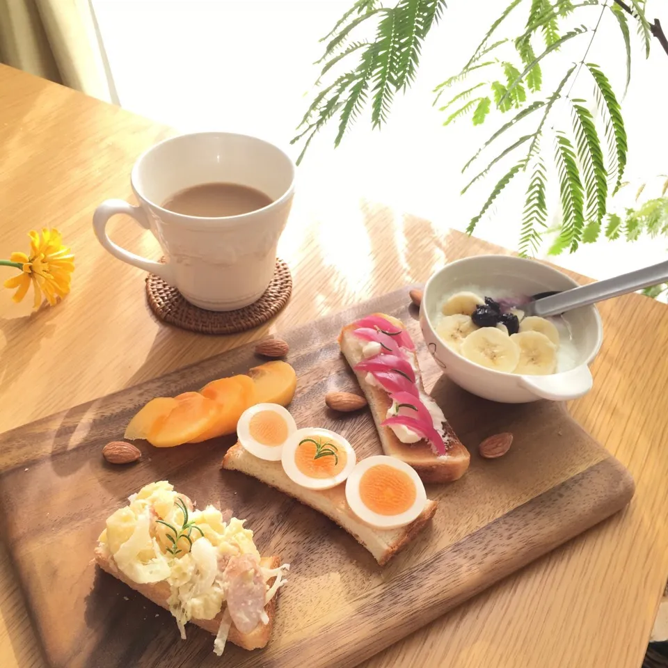 Snapdishの料理写真:朝ごはん|むぎこさん