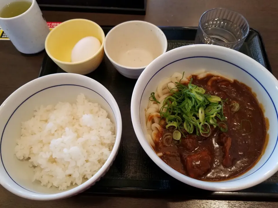 今日のランチ
なか卯のカレーうどんランチ #カレーうどん #ランチ|Morito Kamiyaさん