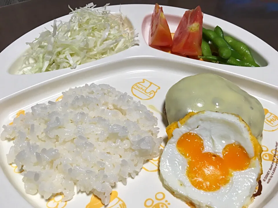 Snapdishの料理写真:とある日の姪っ子達の夜ご飯|puyuさん