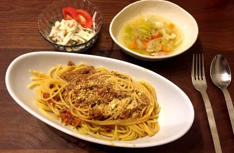 Snapdishの料理写真:今日の夕ご飯|河野真希さん