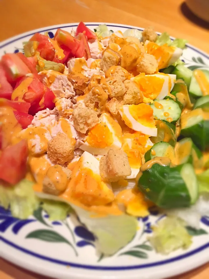 Cobb salad|Michiyo Iwaharaさん