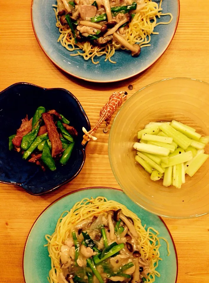 Snapdishの料理写真:カリッ！とろ〜ん♡あんかけ焼きそば|Yuriさん