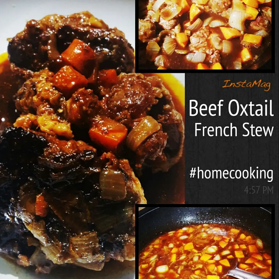 @chefemanuel Beef Oxtail French Stew Homemade|Emanuel Hayashiさん