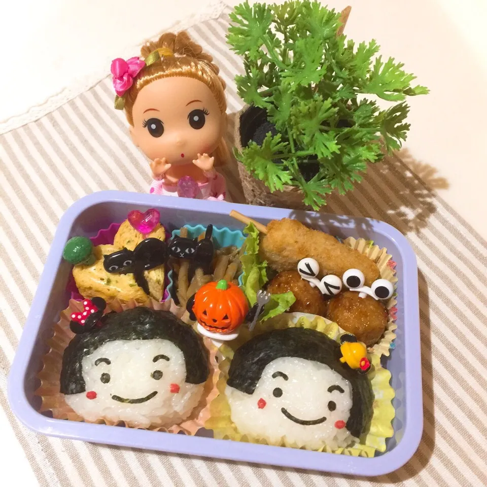 10/13❤︎娘のおにぎり弁当❤︎|Makinsさん