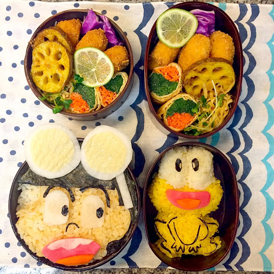 Snapdishの料理写真:vegan弁当
ど根性ガエル|makiko_aさん