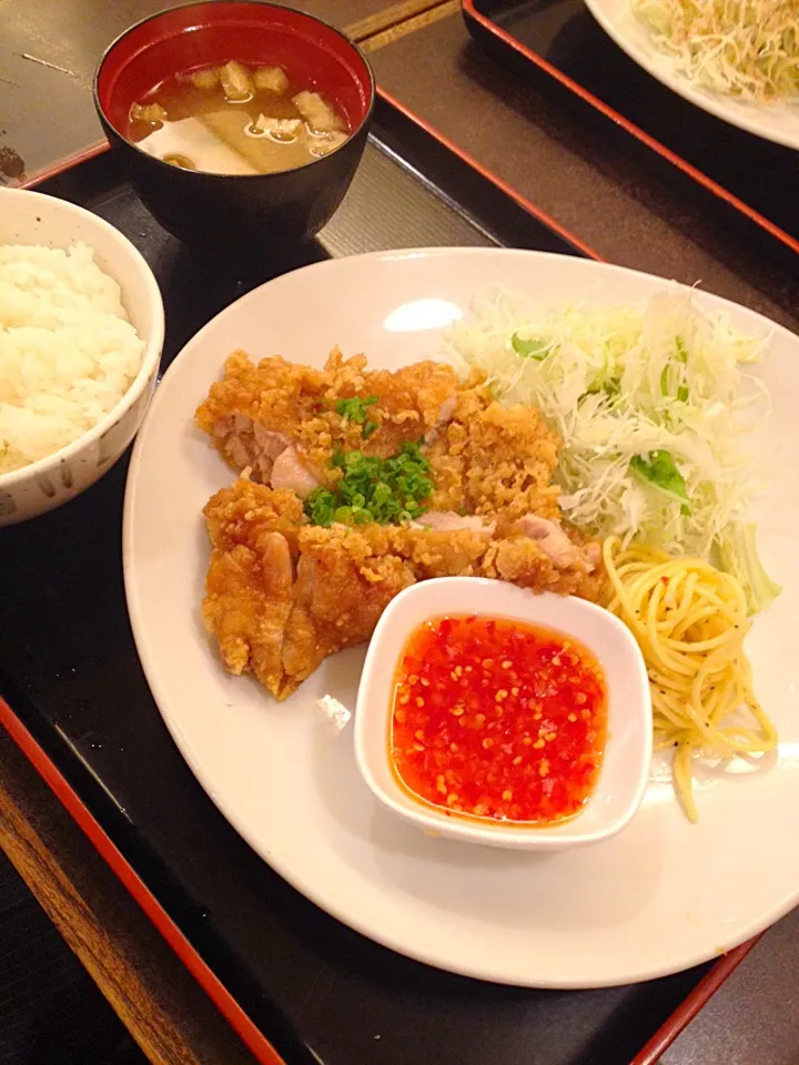 油淋鶏定食@虎ノ門 東京厨房🐔✨🍚|K.Sさん