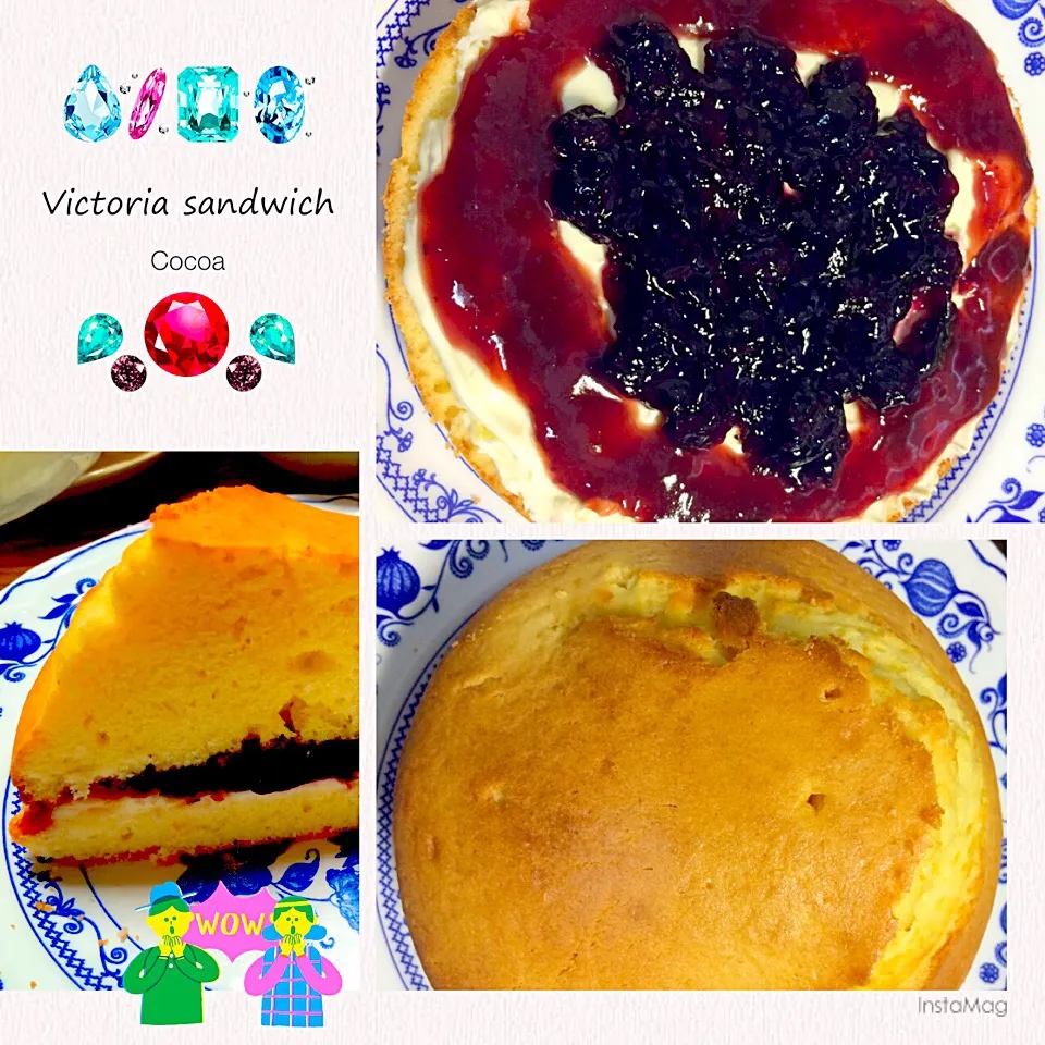 Classic Victoria sandwich 〜 ビクトリアサンドイッチケーキ|cocoaさん