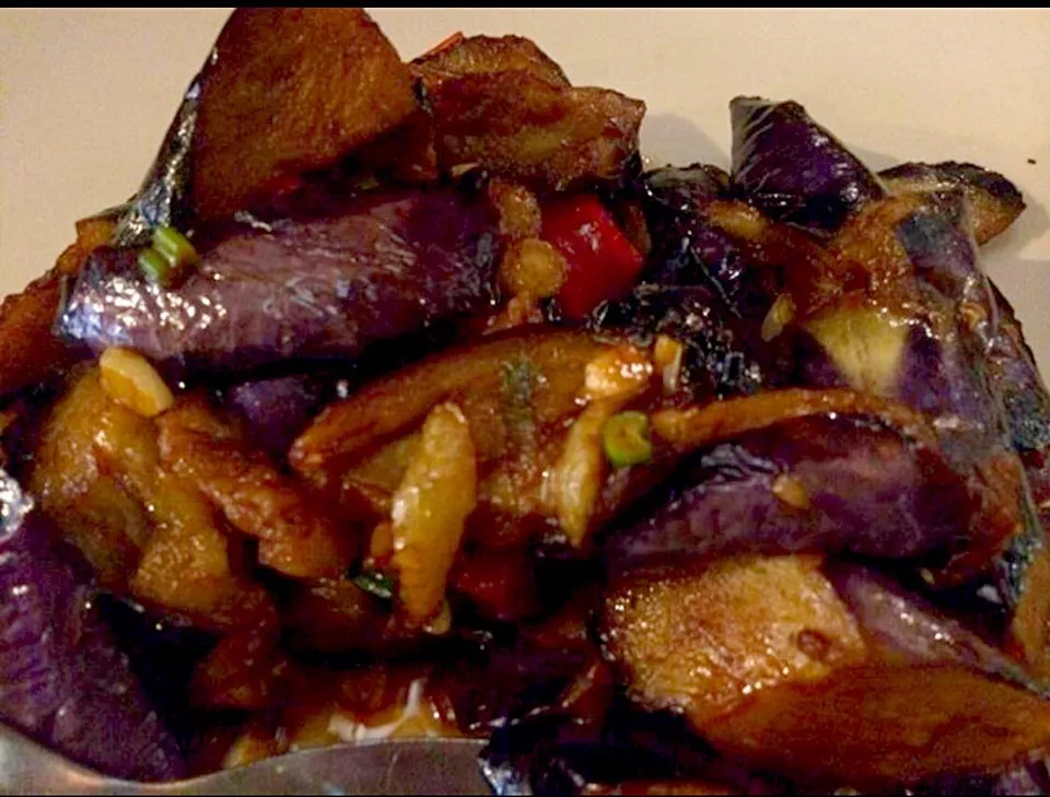 Braised Eggplant with beef|🌺IAnneさん