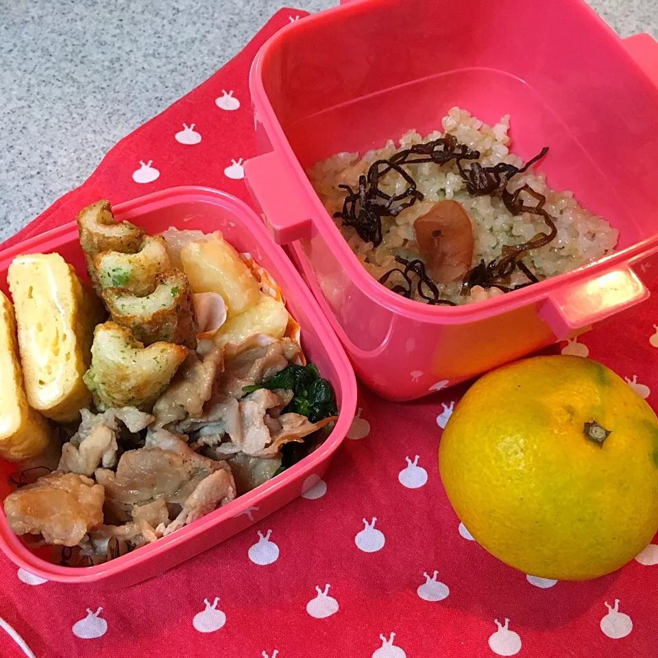 10/14☆娘のお弁当☆〜やっと金曜日（≧∇≦）|Satokoさん