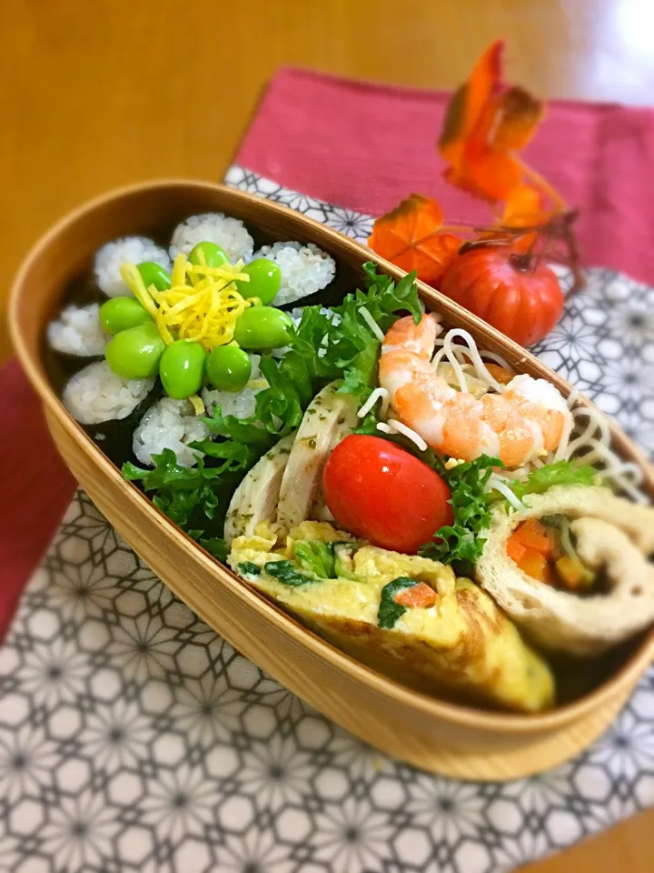 わたくし弁当🎶
余り物おかず達|BooBooさん