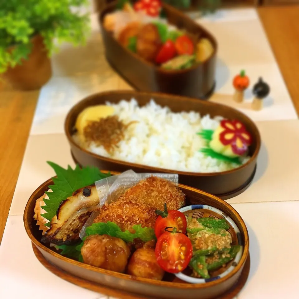 Snapdishの料理写真:10月14日のお弁当♪|☆run☆さん