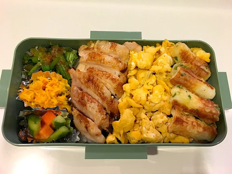 Snapdishの料理写真:きじ焼き丼のお弁当。|Chiharuさん