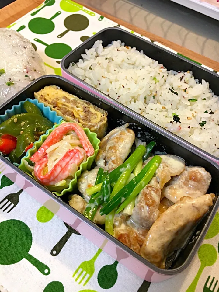 鶏のカボスマヨ和え弁当|大塚 友子さん